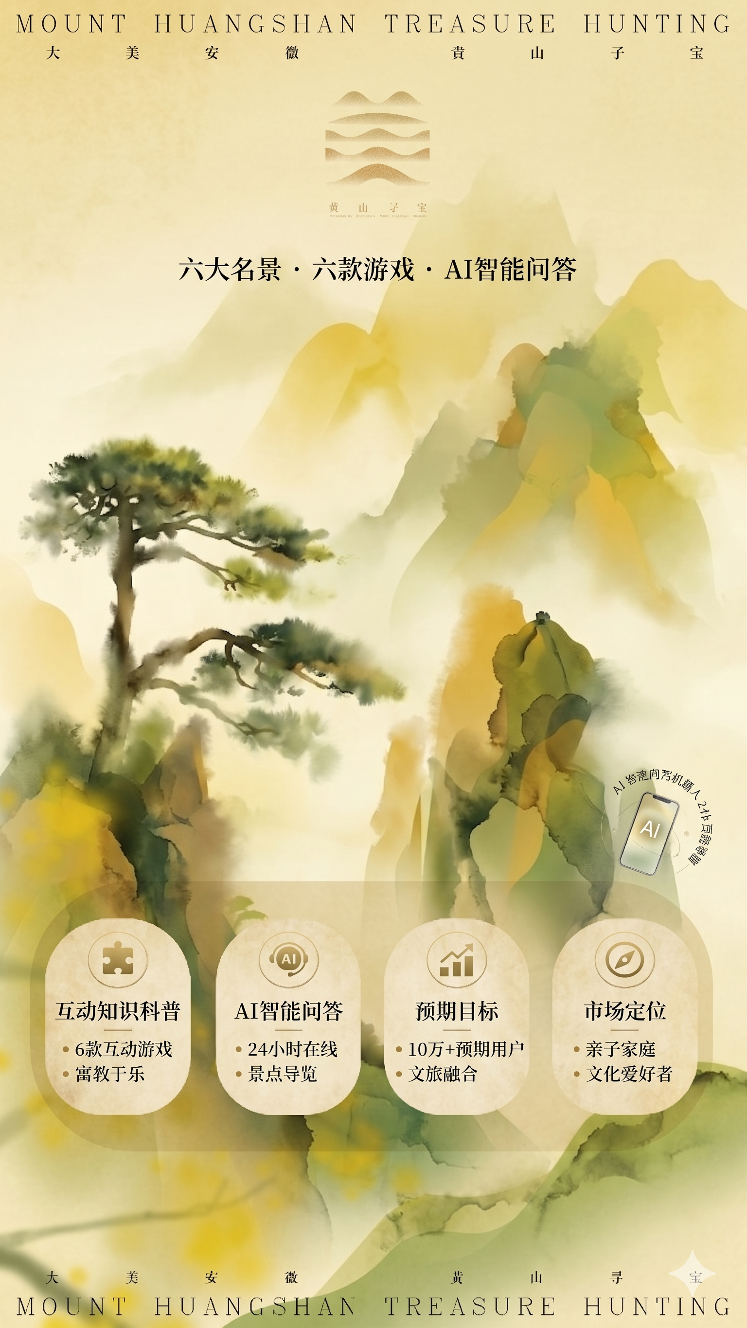 黄山寻宝项目海报 3